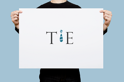 Tie (Revisited) | Typographical Poster clothing font graphics illustration letters poster serif simple text typography