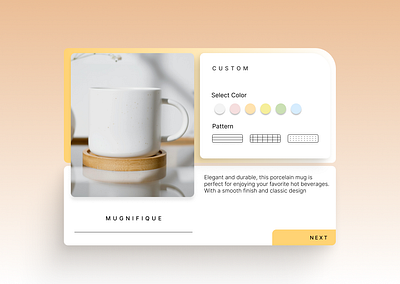 #Daily UI 033 | Customize Product design graphic design interface layout ui ui design user experience user interface web design