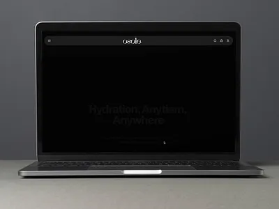 Website Landing Page Design e commerce website design ecommerce web design figma prototype hero section interaction design landing page landing page design minimal ui design minimal website design ui design uiux ux design water bottle web design water bottle website design web design