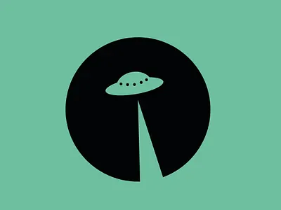 Far Out Cannabis Logo alien cannabis design illustration logo spaceship vector