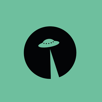 Far Out Cannabis Logo alien cannabis design illustration logo spaceship vector