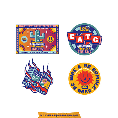 CATC - Full Line Up branding design graphic design illustration logo typography vector