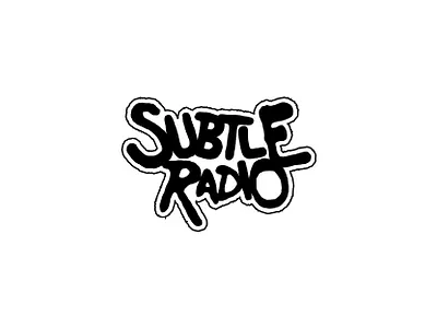 Subtile Radio brand identity branding clothing brand design graphic design logo logo design logo designer modern streetwear streetwear clothing brand streetwear logo urban logo