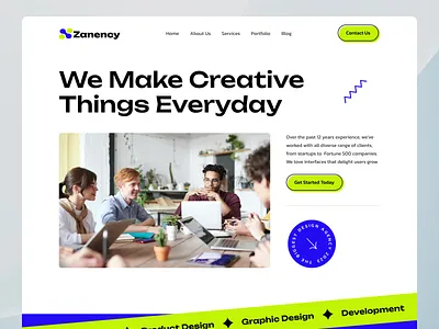 Agency Website UI Design agency website design ai animation branding business company corporate website creative agency ui digital agency dynamic futuristic home interior design landing page marketing photography portfolio typography web interface design website