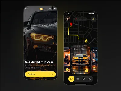 Uber Mobile App UI Concept app design appconcept car app dribbbleshots ios mobile app mobileappdesign ride app ridehailingapp taxi app taxi booking taxiapp uber app ui userinterface