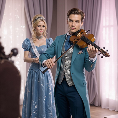 Yuletide Duet cover art work graphic design historical romance regency yuleide