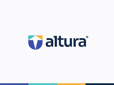 Altura / Logo Design advance arrow arrowhead brand brand identity branding capital colorful design geometric graphic design growth identity logo logomark modern progress shield up