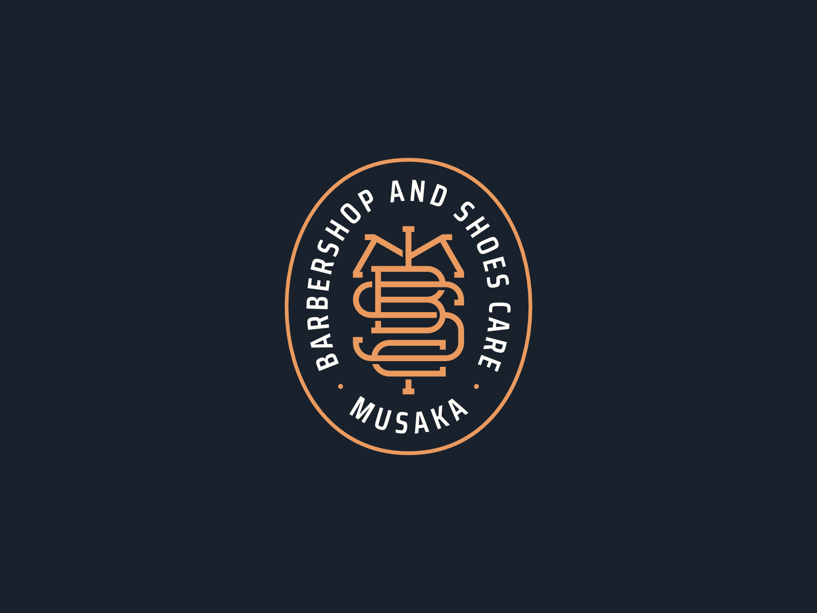 Musaka - Barbershop and Shoescare Logo by gudkraf.std on Dribbble