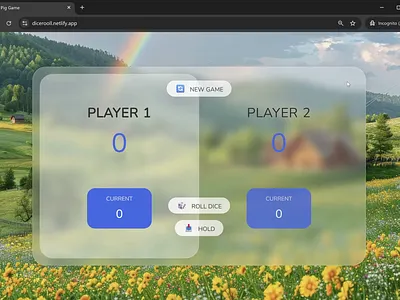 Interactive Dice Game with JavaScript codepen coding developer dicegame frontend fullstack gamedev gameui html5 interactive javascript js portfolio productdesign uidesign web webdev webdevelopment webflow