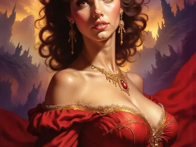 The Ruby Necklace cover art work graphic design historical romance mystery regency