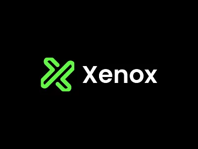 Xenox Logo Design blockchain logo brand identity branding crypto logo design fintech logo futuristic logo innovation logo logo logotype minimalist logo modern logo professional logo tech startup logo web3 logo x lettermark