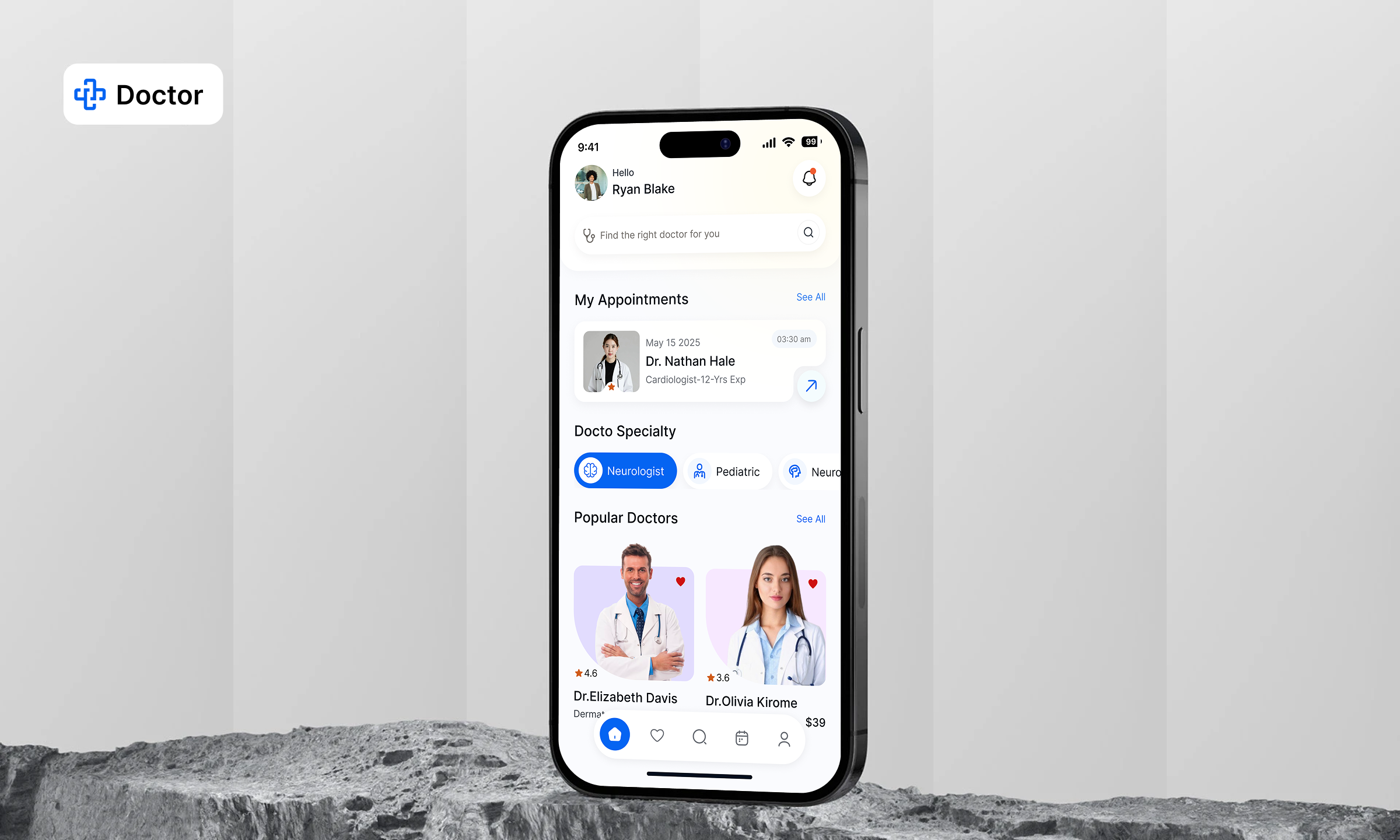 Doctor Mobile App – Healthcare Mobile App UI – Medical App UI app design design digital health doctor app doctor appointment app doctor booking doctor mobile app dribbble figma firqah health tech healthcare app healthcare app ui medical app design mobile app mobile app design mobile app template ui uiux