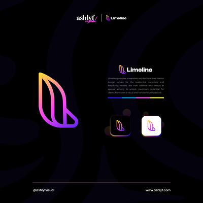 Limeline – Branding & Logo Design architecturebranding ashalif ashdesignpro ashlyf branding design design art designer graphic design identitydesign illustration logo logodesign minimal ui vector