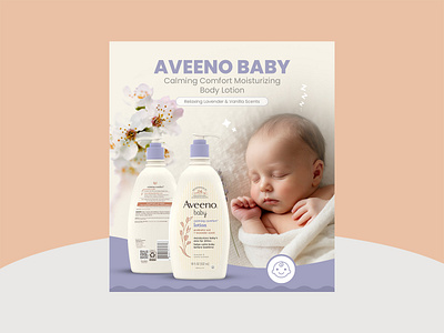 Creative Baby Care Banner | Newborn & Kids Product Ad baby care graphic design baby essentials web banner baby products set baby shop banner banner banner design branding design graphic design icon illustration logo typography ui