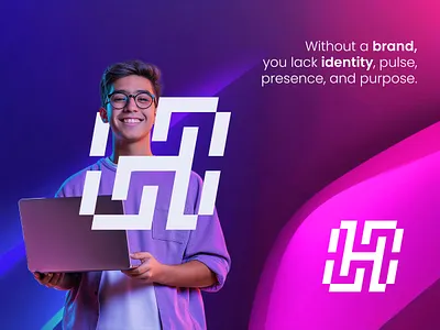 Futuristic H Monogram– Perfect for Tech, Crypto, Up For Sale! blockchainbranding blockchainlogodesign brand guideline brand identity designer branding cryptologodesign futuristichlogo hailogo hblockchainlogo hcryptologo hletterlogo hmonogramlogo htechnologylogo identity logo logo designer logodesign minimal logo startuplogo visualidentity