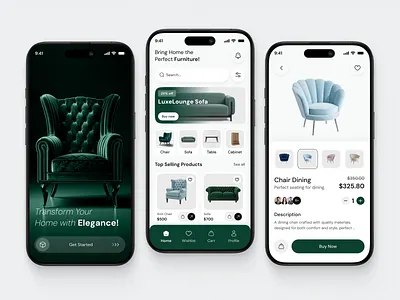 Interior Furniture Store Mobile App app application architecture company decor design furniture furniture app furniture shopping home home décor home furniture interior interior design mobile mobile app mobile application modern ui ux