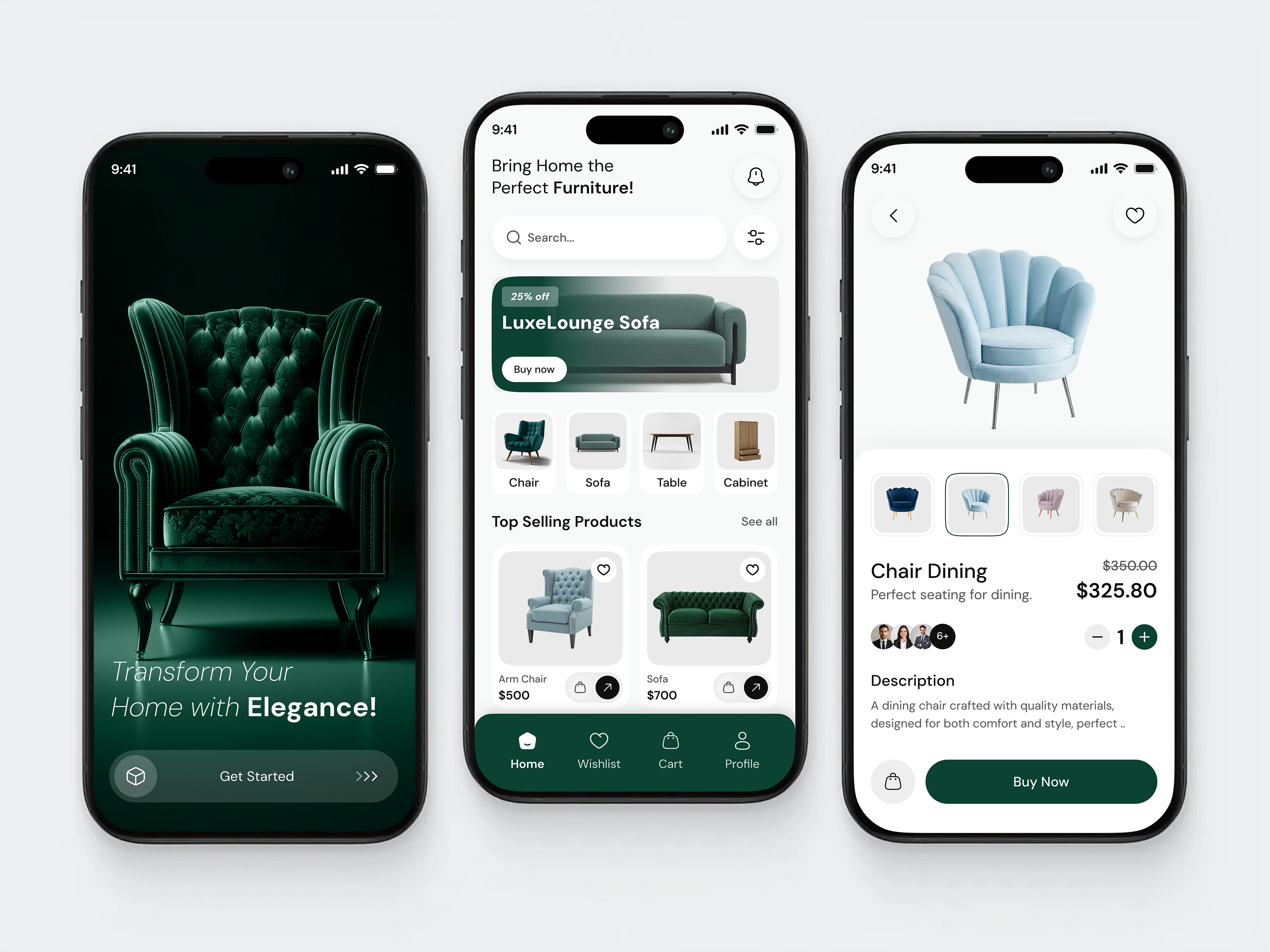 Example of Ecommerce Mobile App