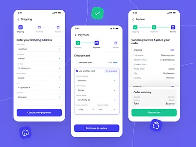 Credit card checkout - Daily UI 002 002 add card card clean clean design daily ui challenger flow mobile mobile design ui ui design ux deisgn