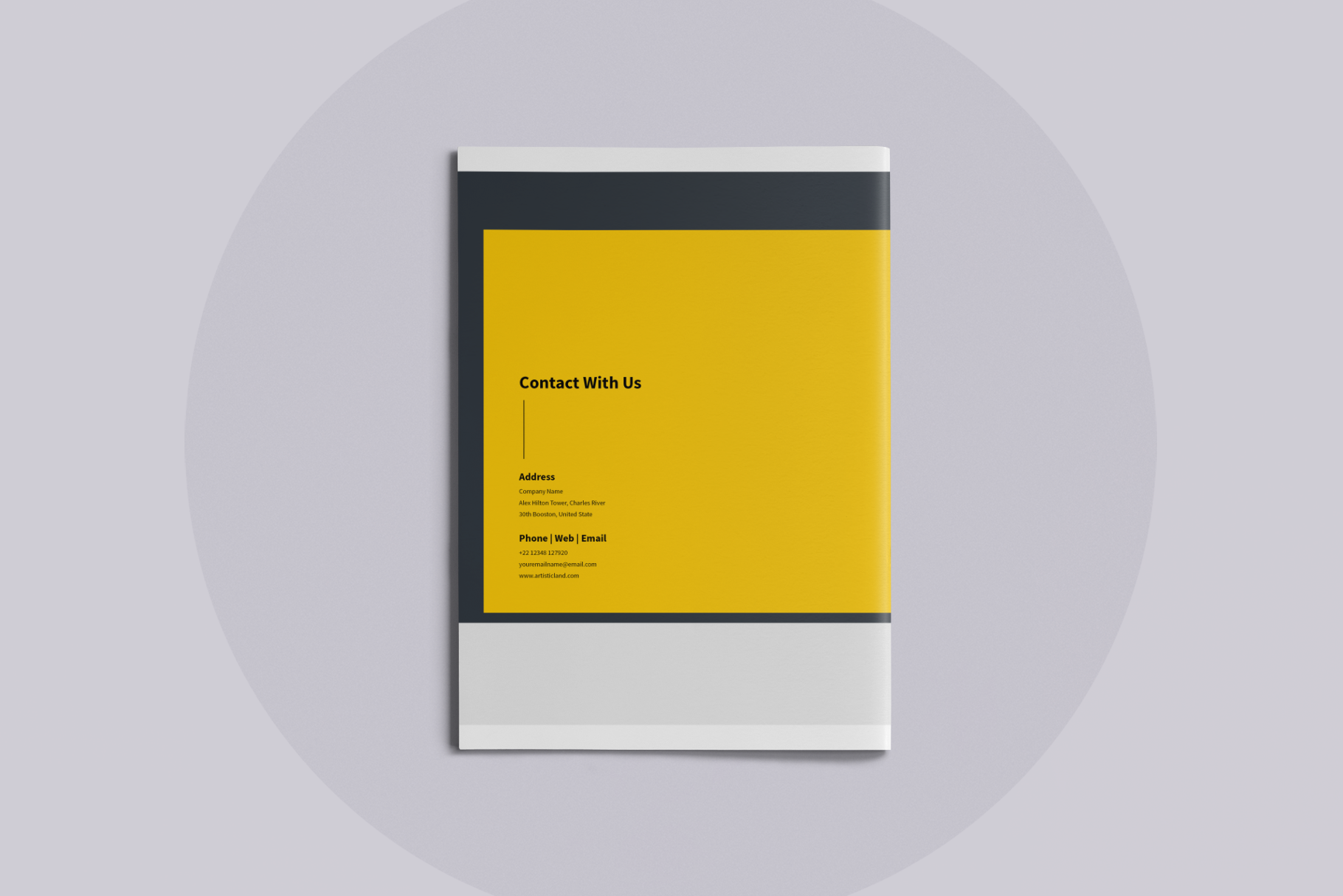 Example of Hr/Employee Handbook Template Design