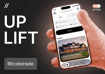Real Estate Mobile iOS App Design app app design concept app design template app interface app ui dashboard dashboard design design mobile mobile app mobile ui online product design real estate real estate design ui uplift ux