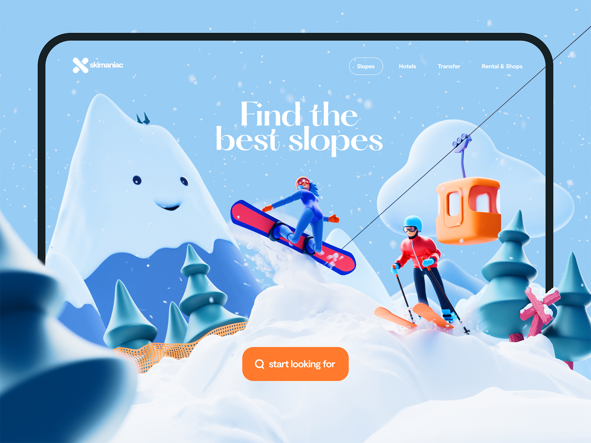 Example of Stylized Illustration For Your Service