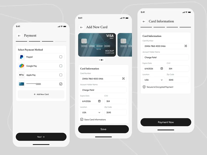 Payment Screen designs, themes, templates and downloadable graphic ...