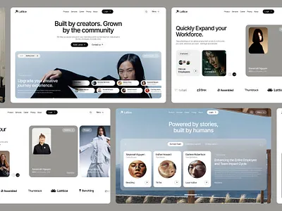 UGC Web Platform blog blogger communication feed influencer interface profile saas shorts social social network startup tiktok ugc ugc design ugc web platform user experience user interface web design website