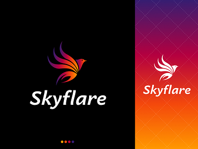 Skyflare – A Modern, Creative & Minimal Logo Design animation branding design graphic design illustration logo motion graphics ui ux vector