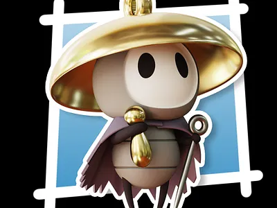 Silksong's Sherma - MagicaCSG 3d 3dmodeling character illustration roblox stylized