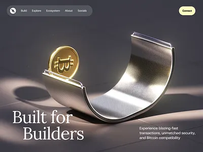 Web3 defi Landing page web design 3D animation icons 3d 3d animation 3d art ai agents bitcoin coin e commerce finance fintech hero hero image hero section homepage icons landing landing page web web design webdesign