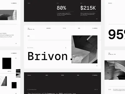 Minimalist Business Pitch Deck ai design arcitectural business deck e commerce graphic design investor pitch layout layout design minimalist pitch deck presentation presentation design slide slide deck