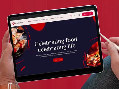 CookBite: Food Website Design 2025designtrend animation ecommerce feedwebsite foodapp foodwebsitedesign landing landing page service softcrafty ui uidesign uxuidesign web