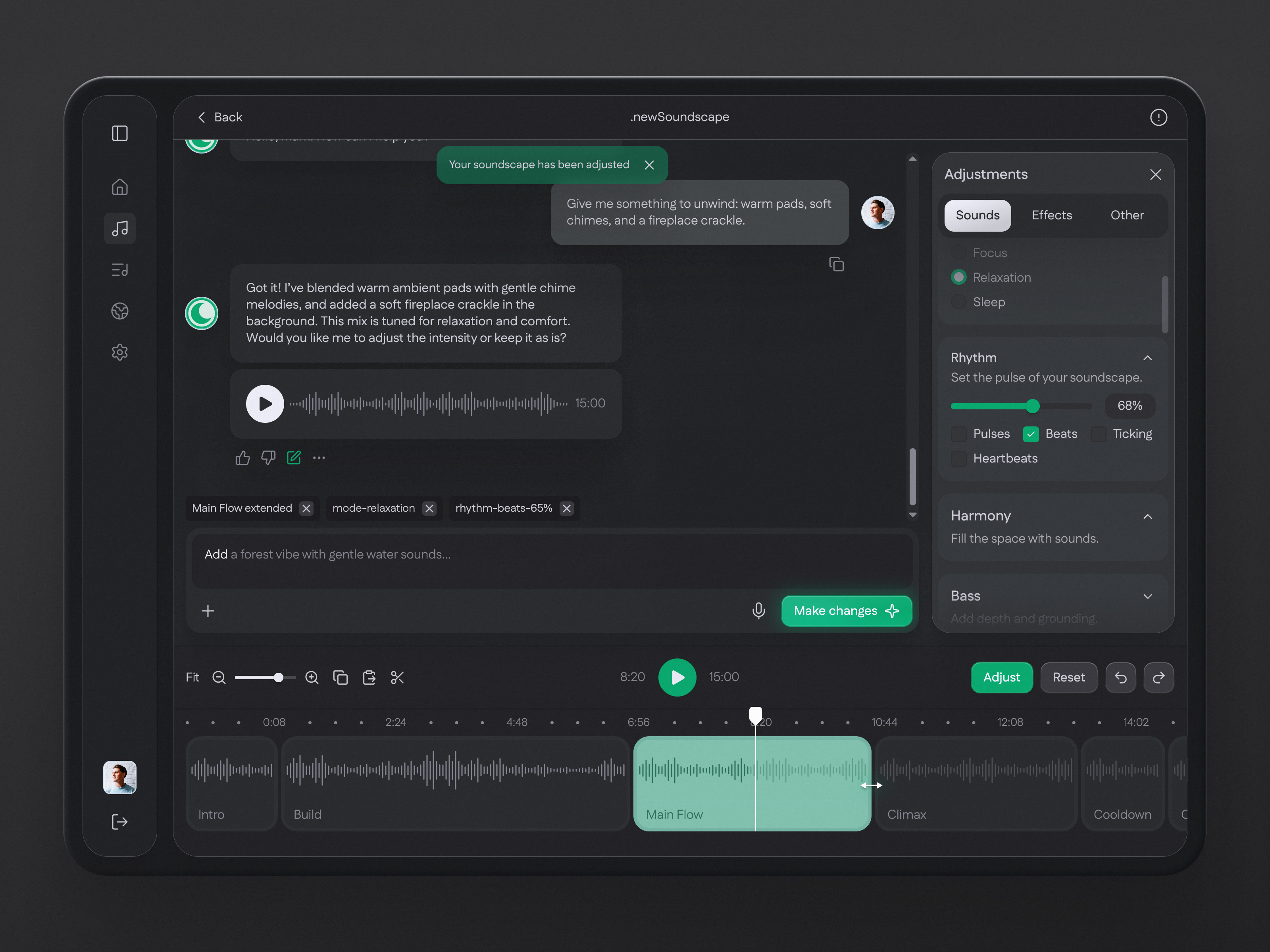 Example of Web App Design