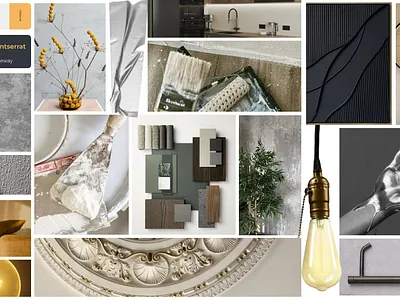Moodboard design easy graphic design idea illustration inspiration inspo mood moodboard site ui