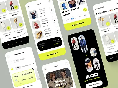 Ecommerce - Mobile App app app design e commerce e commerce app e commerce design ecommerce mobile app mobile app design mobile design mobile ui onlineshop shop