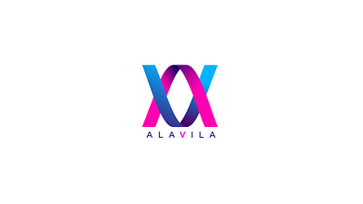 Creative Logo Design For ALAVILA Brand. 3d animation branding design graphic design illustration logo ui ux vector