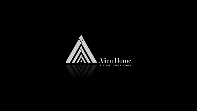 Creative Logo Design For ALIEN HOME. 3d animation branding design graphic design illustration logo ui ux vector