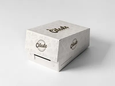 Celeste Cakes & Sweets Bakery Logo Design and Package Design bakery branding graphic design logo package sweets