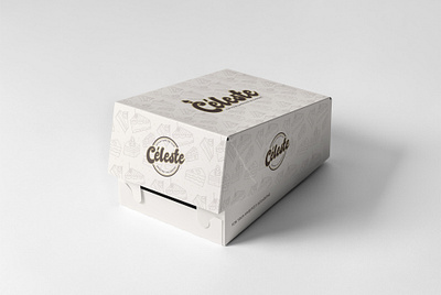 Celeste Cakes & Sweets Bakery Logo Design and Package Design bakery branding graphic design logo package sweets