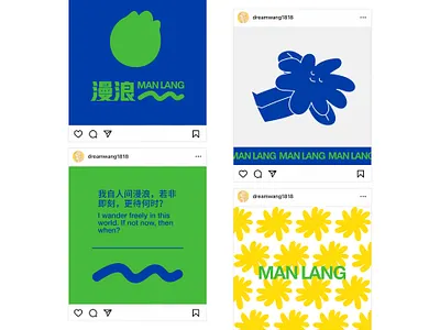 The Manlang brand project brand design brand identity branding clean design design system graphic design illustration logo socialmedia user experience visual identity