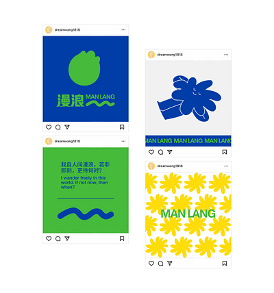 The Manlang brand project brand design brand identity branding clean design design system graphic design illustration logo socialmedia user experience visual identity
