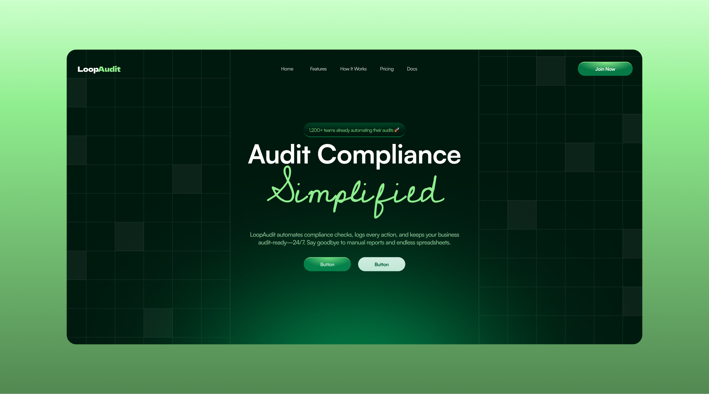 Hero Section for SAAS landing page figma landing page saas ui user interface design ux