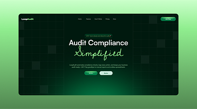 Hero Section for SAAS landing page figma landing page saas ui user interface design ux