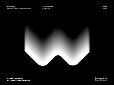 Lettermark W, Abstract Symbol, Logo abstract logo brand brand design brand designer brand identity branding brands davor butorac dbworkplay design icon logo logo design logo designer logo inspiration logomark logos logotype symbol visual identity