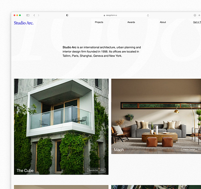 Architecture Web Design architecture architecture website interior design interior design website uiux design web design