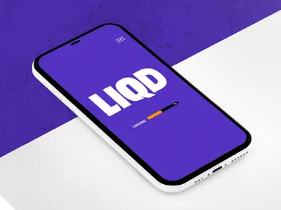 LIQD Branding coi carp defi graphic design identity logo logo mark orange purple web3 wordmark