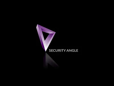 3D Logo Design For SECURITY ANGLE. 3d animation branding design graphic design illustration logo ui ux vector