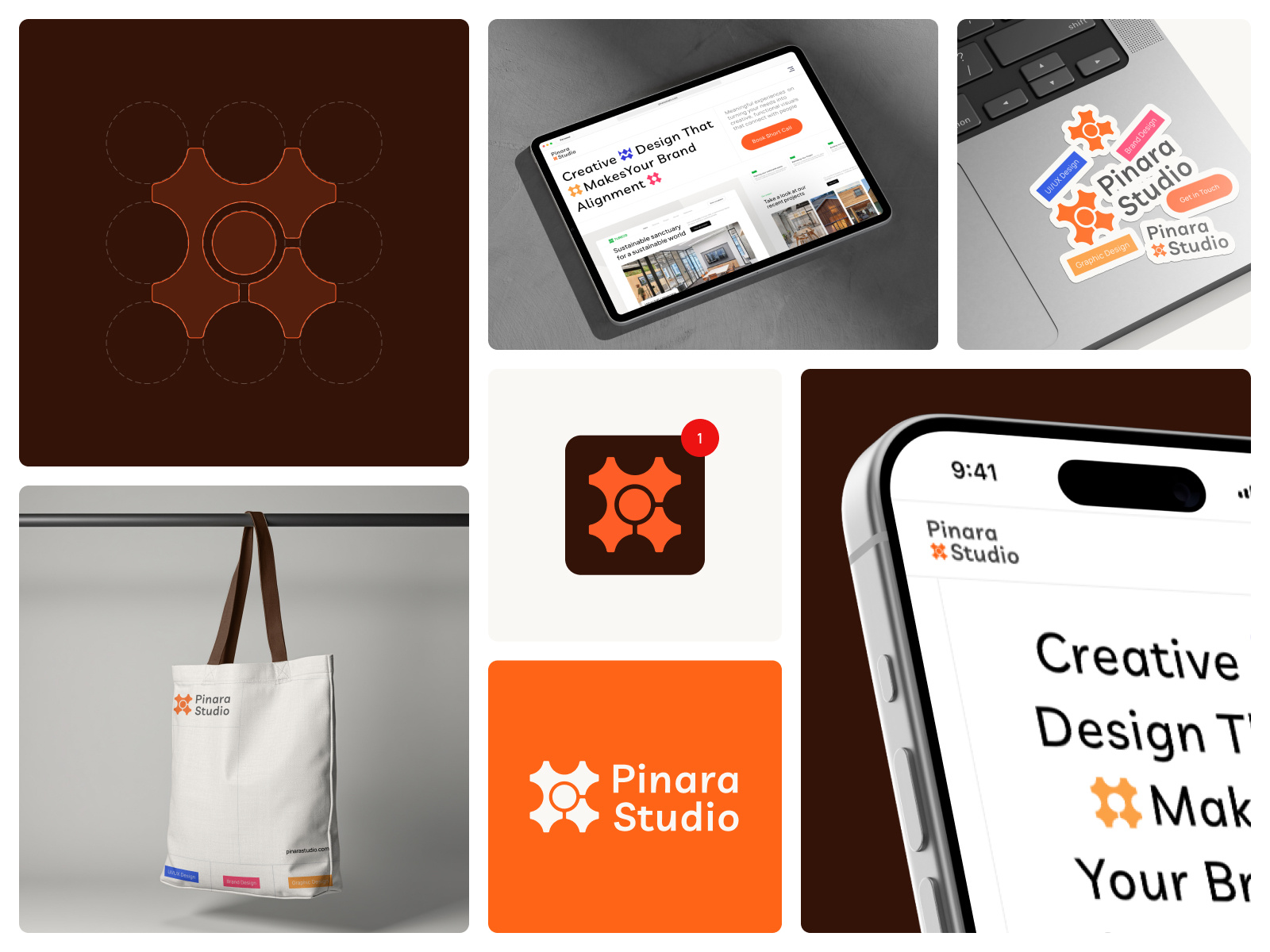 Example of Modern Logo And Branding Package 