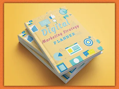 Digital Marketing Strategy Planner Log Book budget tracker