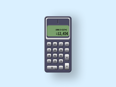 Daily UI 004 calculator dailyui ui